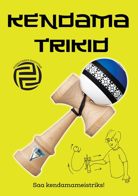 Kendama trikid Saa kendamameistriks kaanepilt – front cover