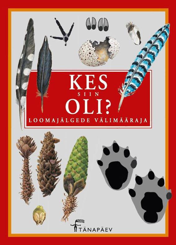 Kes siin oli? Loomajälgede välimääraja Imetajate ja lindude jäljed kaanepilt – front cover