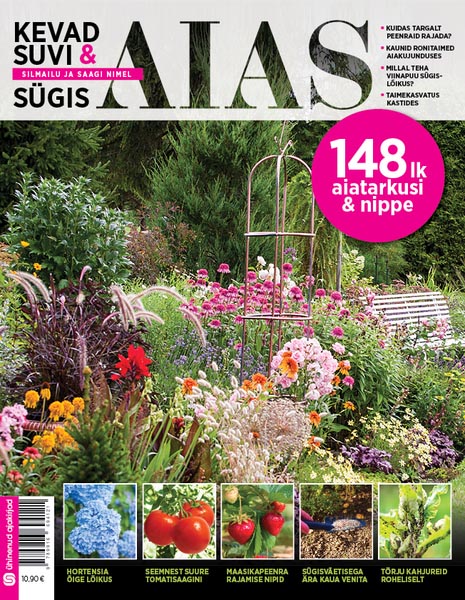 Kevad, suvi & sügis aias Silmailu ja saagi nimel kaanepilt – front cover