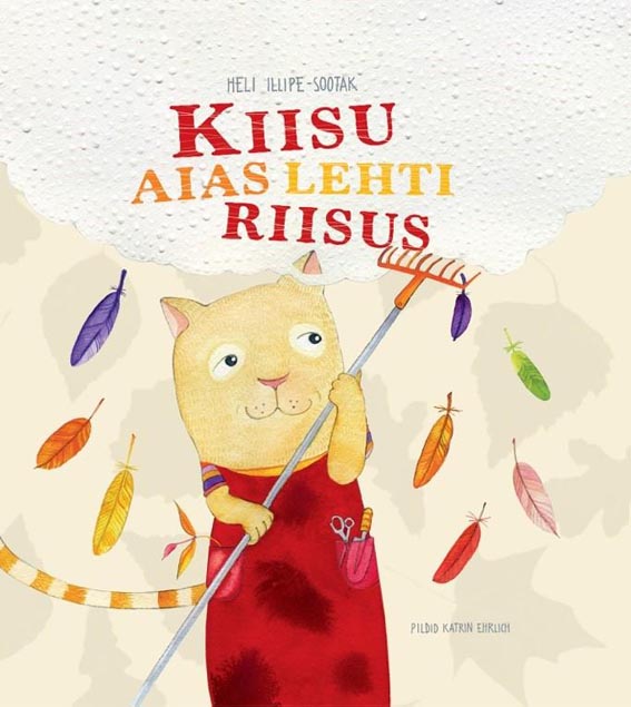 Kiisu aias lehti riisus kaanepilt – front cover