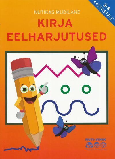 Kirja eelharjutused 3–5-aastastele kaanepilt – front cover