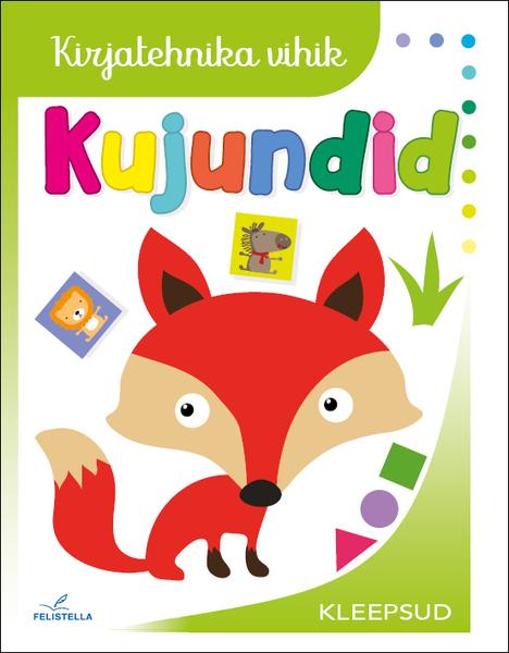 Kirjatehnika vihik: kujundid Kleepsud kaanepilt – front cover