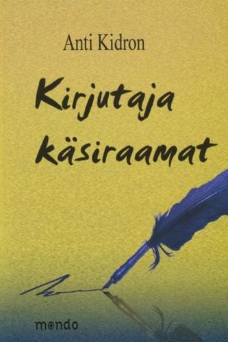 Kirjutaja käsiraamat kaanepilt – front cover