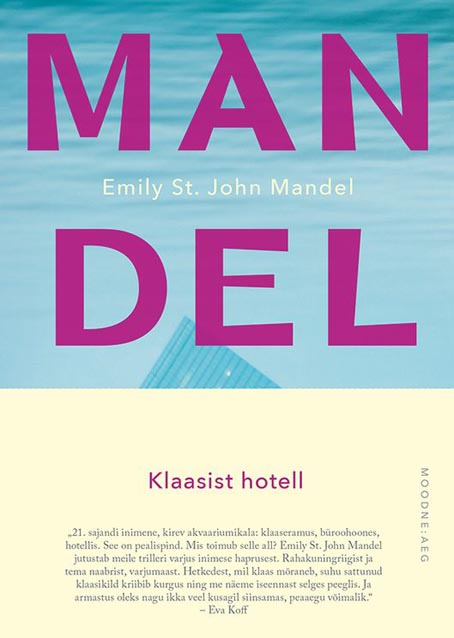 Klaasist hotell kaanepilt – front cover