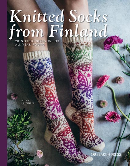 Knitted Socks from Finland kaanepilt – front cover