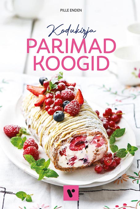 Kodukirja parimad koogid kaanepilt – front cover