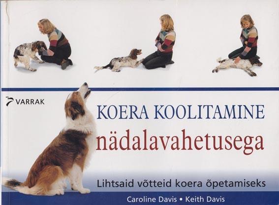 Koera koolitamine nädalavahetusega Lihtsaid võtteid koera õpetamiseks kaanepilt – front cover