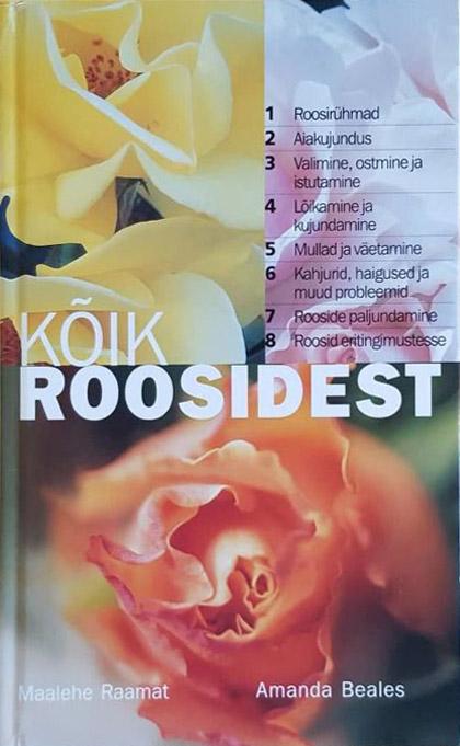 Kõik roosidest kaanepilt – front cover