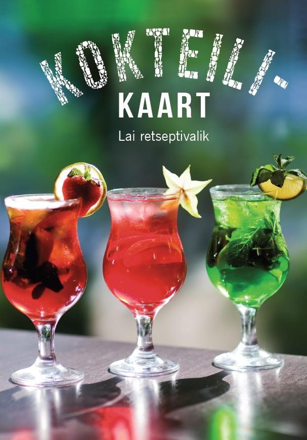 Kokteilikaart Lai retseptivalik kaanepilt – front cover