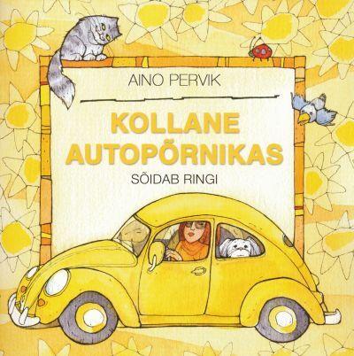 Kollane autopõrnikas sõidab ringi kaanepilt – front cover