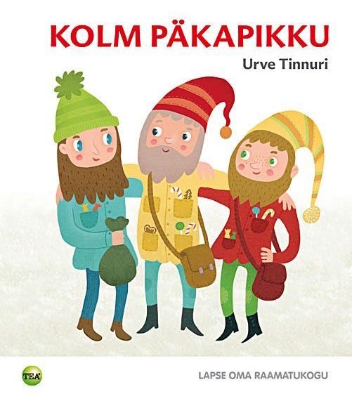 Kolm päkapikku kaanepilt – front cover