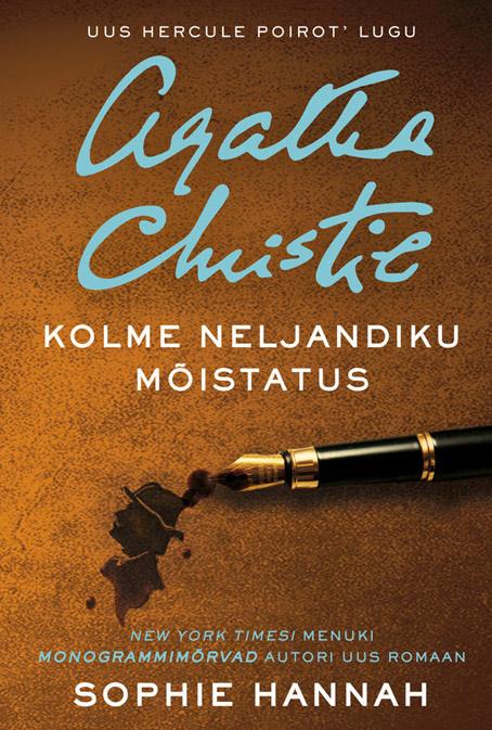 Kolme neljandiku mõistatus Uus Hercule Poirot’ lugu kaanepilt – front cover