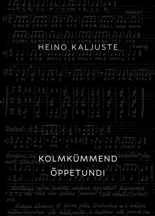 Kolmkümmend õppetundi kaanepilt – front cover