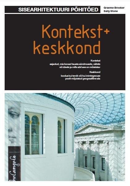 Kontekst + keskkond Kontekst ja keskkond kaanepilt – front cover