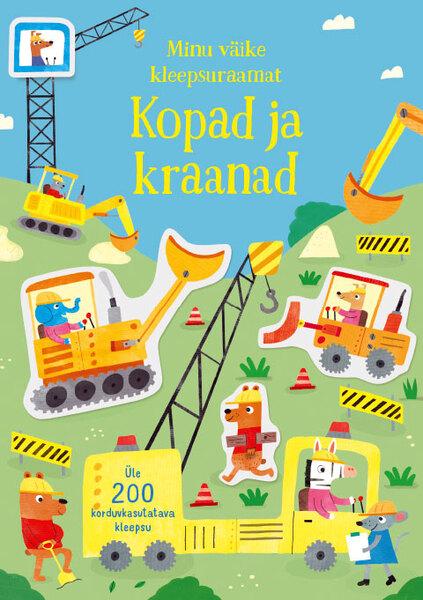 Kopad ja kraanad: Minu väike kleepsuraamat kaanepilt – front cover