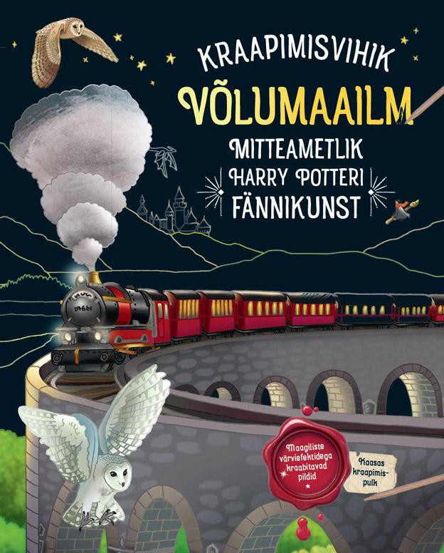 Võlumaailm: kraapimisvihik Mitteametlik Harry Potteri fännikunst kaanepilt – front cover