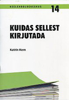 Kuidas sellest kirjutada kaanepilt – front cover