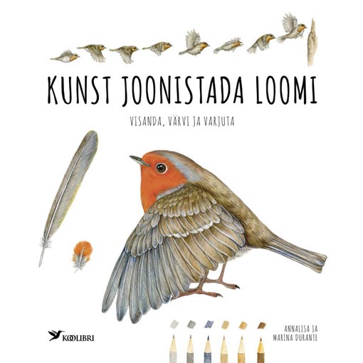 Kunst joonistada loomi: visanda, värvi ja varjuta kaanepilt – front cover