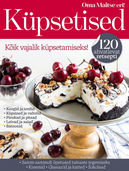 Küpsetised: Oma Maitse eri kaanepilt – front cover