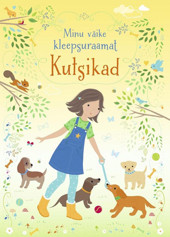 Kutsikad: Minu väike kleepsuraamat kaanepilt – front cover