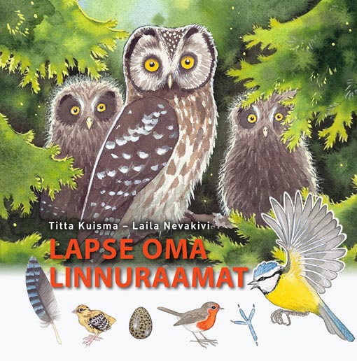 Lapse oma linnuraamat kaanepilt – front cover