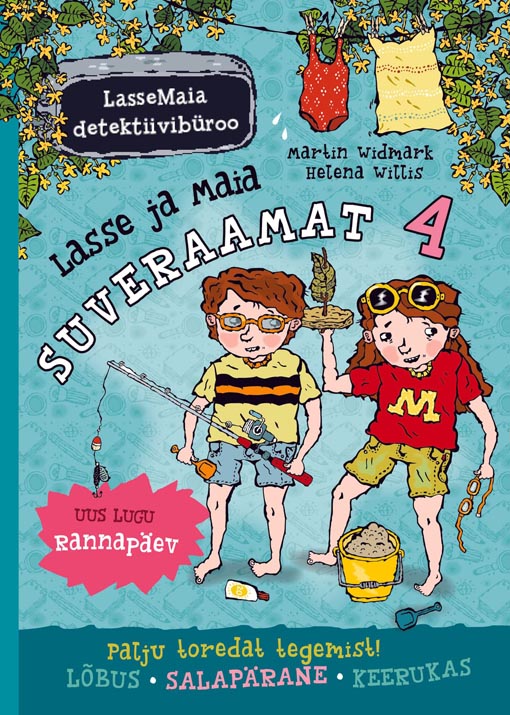 Lasse ja Maia suveraamat 4: rannapäev LasseMaia suveraamat kaanepilt – front cover