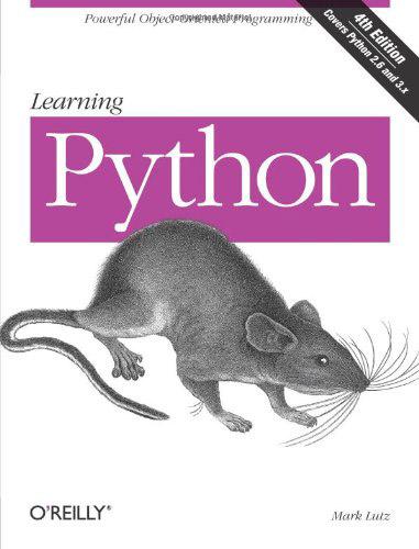 Learning Python 4th Edition kaanepilt – front cover