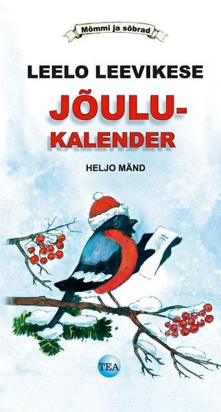 Leelo-leevikese jõulukalender Karulaane rahva jõuluootuse lugu ja luuletused kaanepilt – front cover