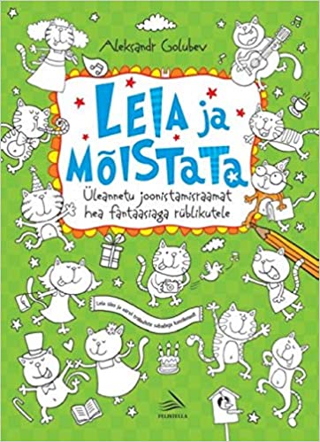 Leia ja mõistata Üleannetu joonistamisraamat hea fantaasiaga rüblikutele kaanepilt – front cover