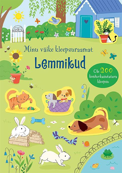 Lemmikud: Minu väike kleepsuraamat kaanepilt – front cover