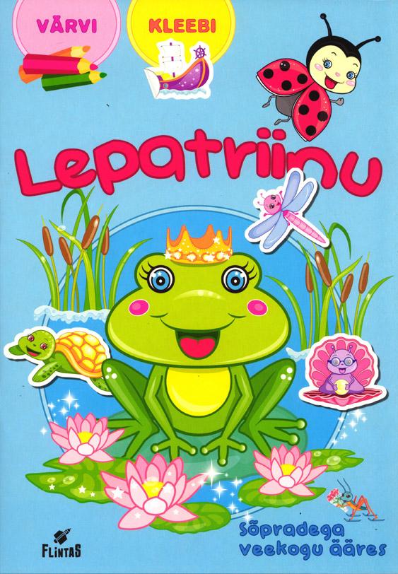 Lepatriinu Sõpradega veekogu ääres kaanepilt – front cover