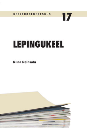 Lepingukeel kaanepilt – front cover