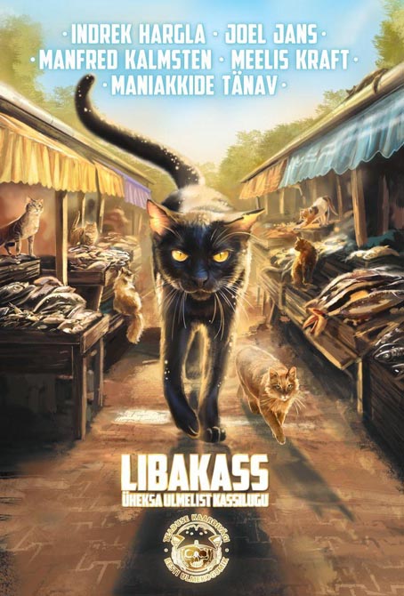 Libakass: üheksa ulmelist kassilugu kaanepilt – front cover