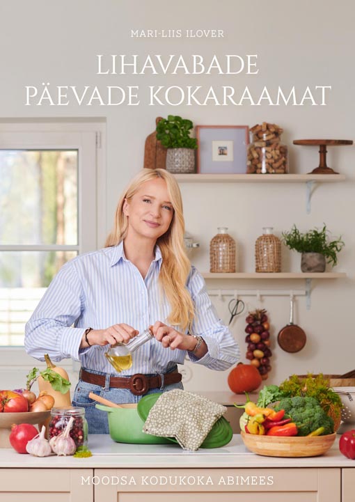 Lihavabade päevade kokaraamat Moodsa kodukoka abimees kaanepilt – front cover