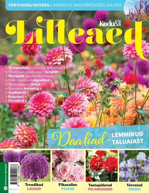 Lilleaed: ajakirjade Aed, Kodu & Aed ning Kodukiri eriväljaanne kaanepilt – front cover