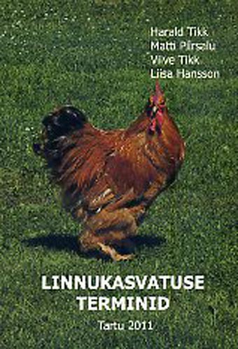 Linnukasvatuse terminid kaanepilt – front cover