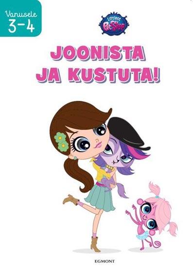 Littlest Pet Shop: joonista ja kustuta! Vanusele 3–4 kaanepilt – front cover