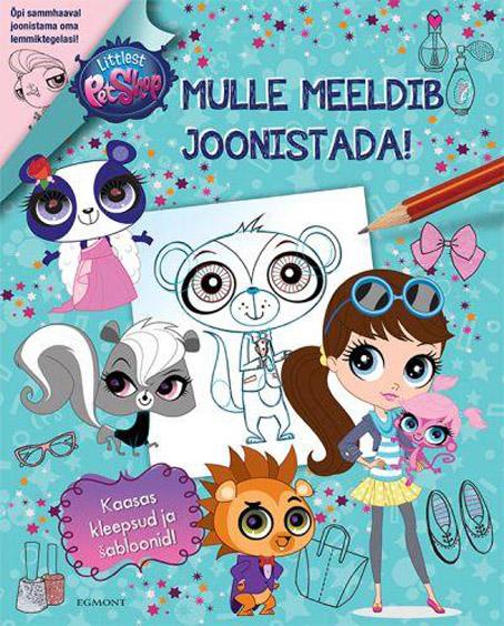 Mulle meeldib joonistada! Kaasas kleepsud ja šabloonid! kaanepilt – front cover