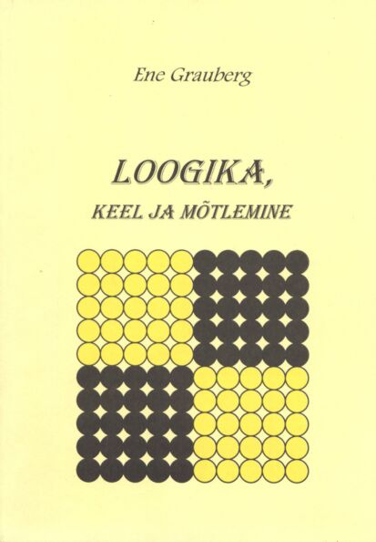 Loogika, keel ja mõtlemine kaanepilt – front cover