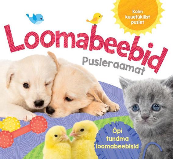 Loomabeebid Pusleraamat kaanepilt – front cover