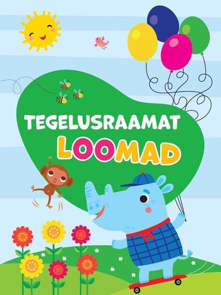 Loomad: ninasarvik Tegelusraamat kaanepilt – front cover