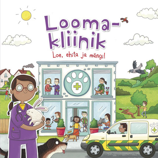 Loomakliinik: loe, ehita ja mängi! kaanepilt – front cover