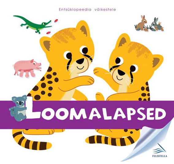 Loomalapsed: entsüklopeedia väikestele kaanepilt – front cover