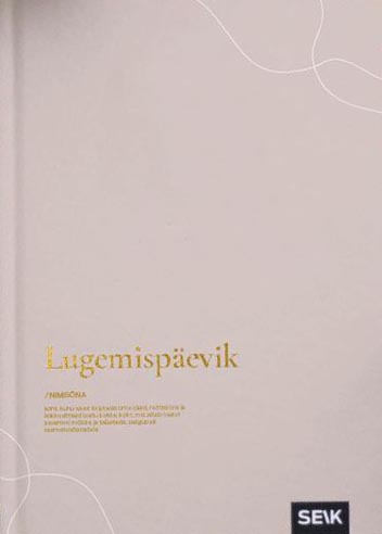 Lugemispäevik kaanepilt – front cover