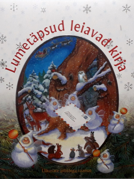 Lumetäpsud leiavad kirja Liikuvate piltidega raamat kaanepilt – front cover