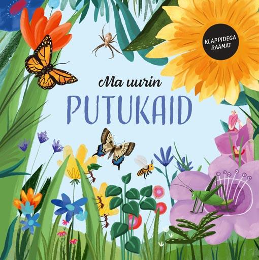 Ma uurin putukaid: klappidega raamat kaanepilt – front cover