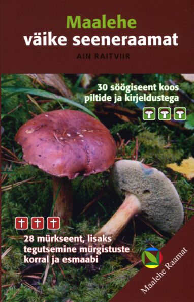 Maalehe väike seeneraamat kaanepilt – front cover