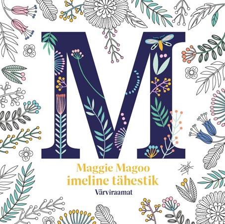 Maggie Magoo imeline tähestik: värviraamat kaanepilt – front cover
