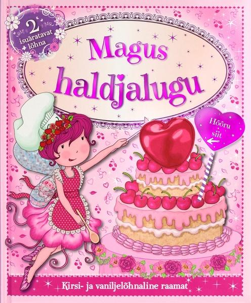 Magus haldjalugu Kirsi- ja vaniljelõhnaline raamat kaanepilt – front cover