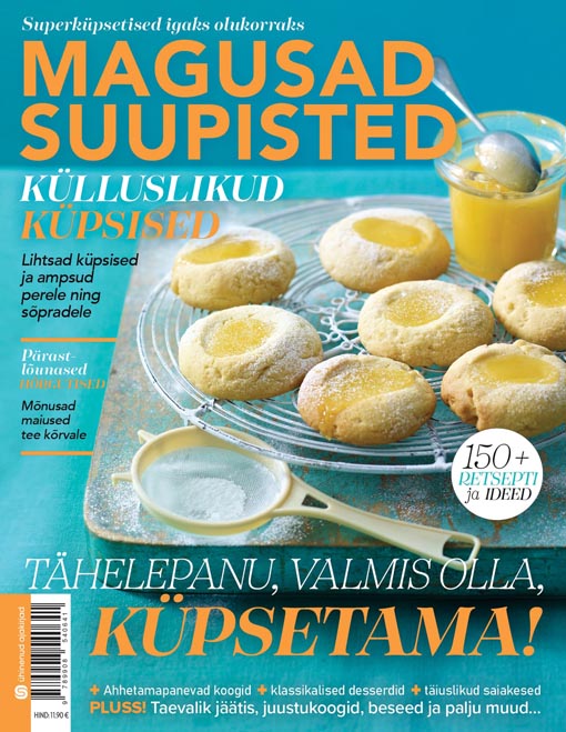 Magusad suupisted: superküpsetised igaks olukorraks kaanepilt – front cover